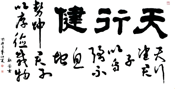 赵珂作品 《天行健》